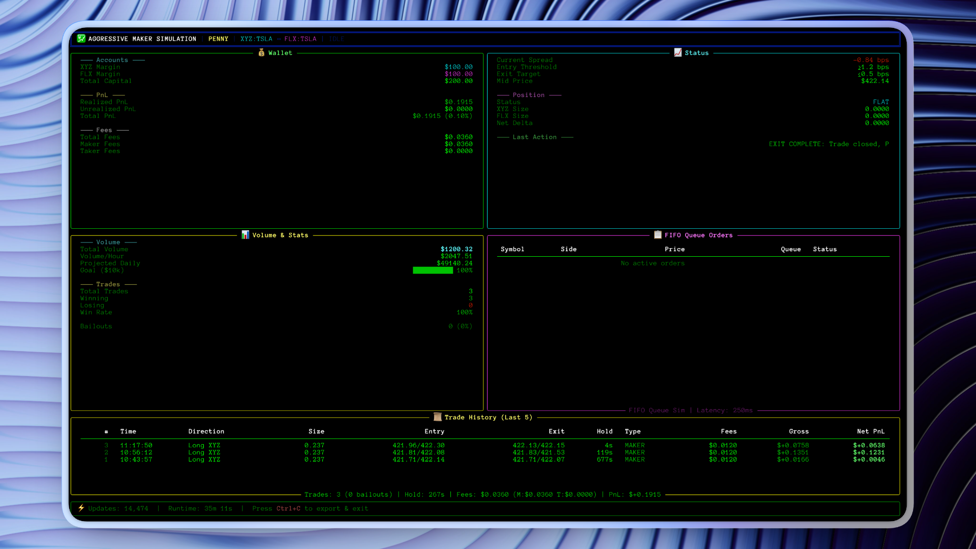 Arbitrage Bot screenshot